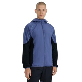 4F Running Jacket FNK M582 with Hood (light insulation, 4FWarm technology) denim blue men's