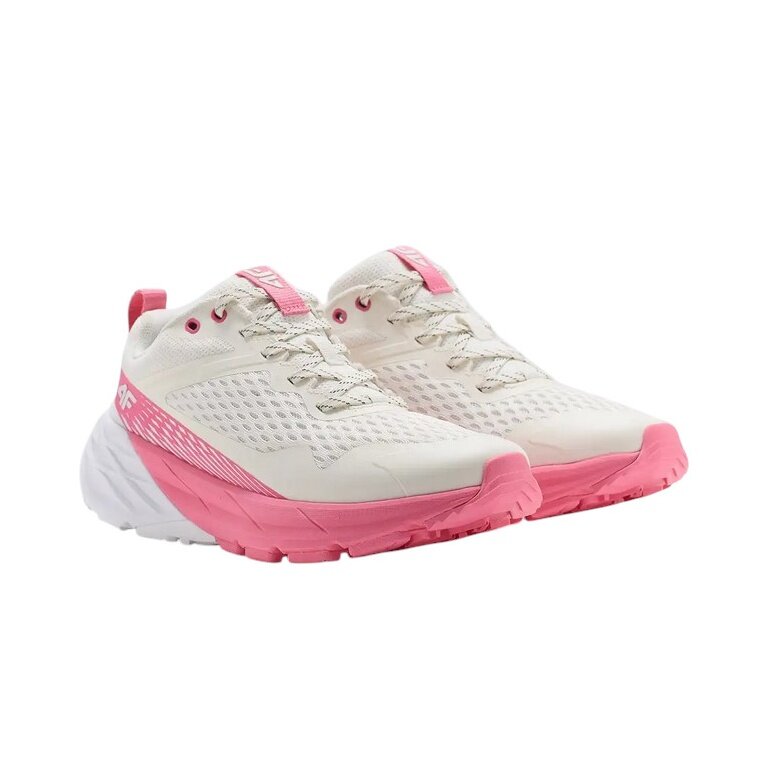 4F Sneaker Running Shoes Speed Hiker White/Pink Ladies