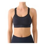 4F Sports Bra F180 (elastic material) black ladies