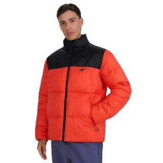 4F Winter Down Jacket M601 (thermal insulation) red/black men's