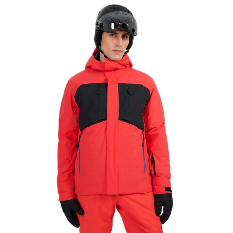 4F Winter Ski Jacket Technical M0791 (waterproof, warm) red men's