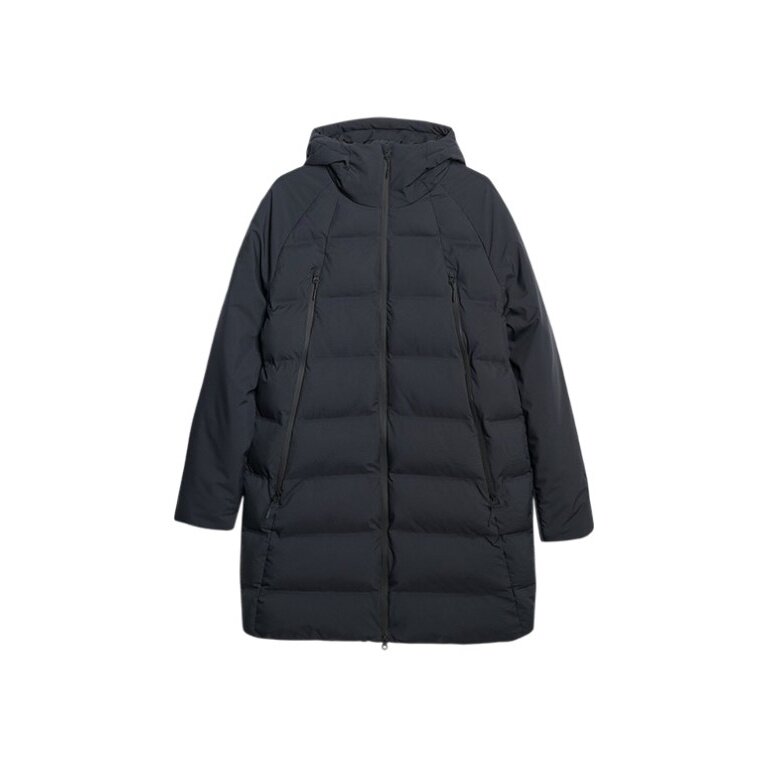 4F Winter Ski Jacket Technical M0995 with Hood (warm) black Men's