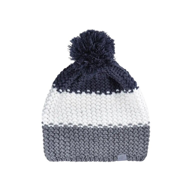 4F Winter Hat (Pom Pom) M461 Cap - grey/white/dark blue