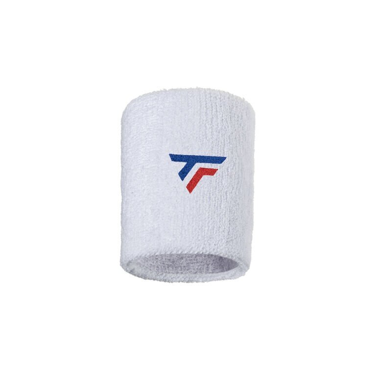 Tecnifibre Jumbo XL Logo Sweatband White 1 Piece