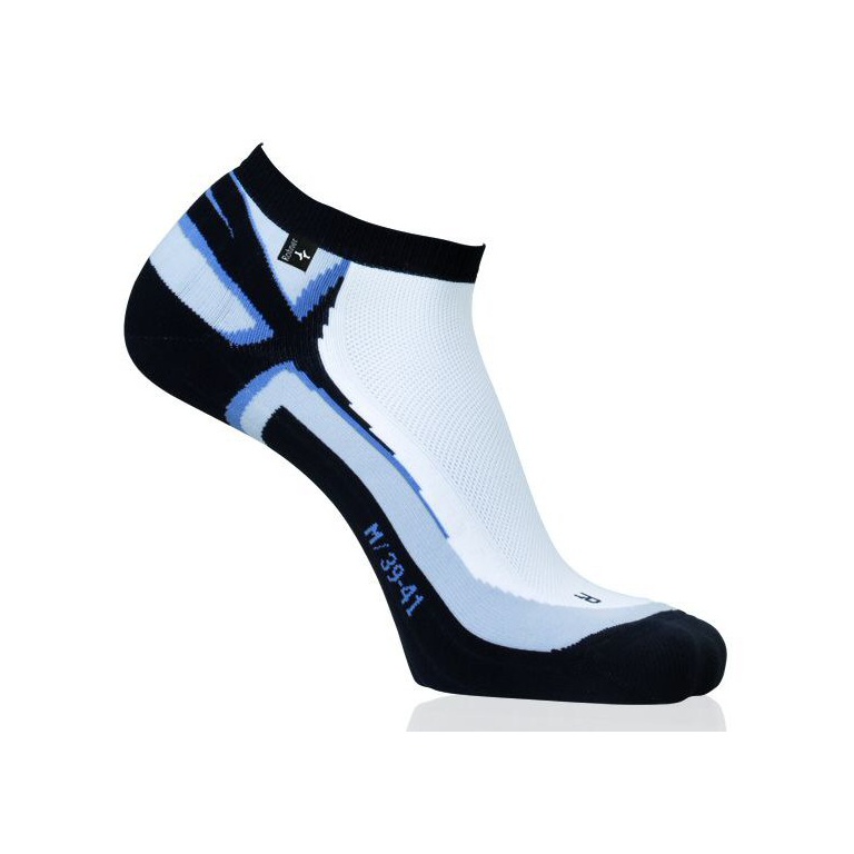 Rohner Running Sock R-Power white/blue Men