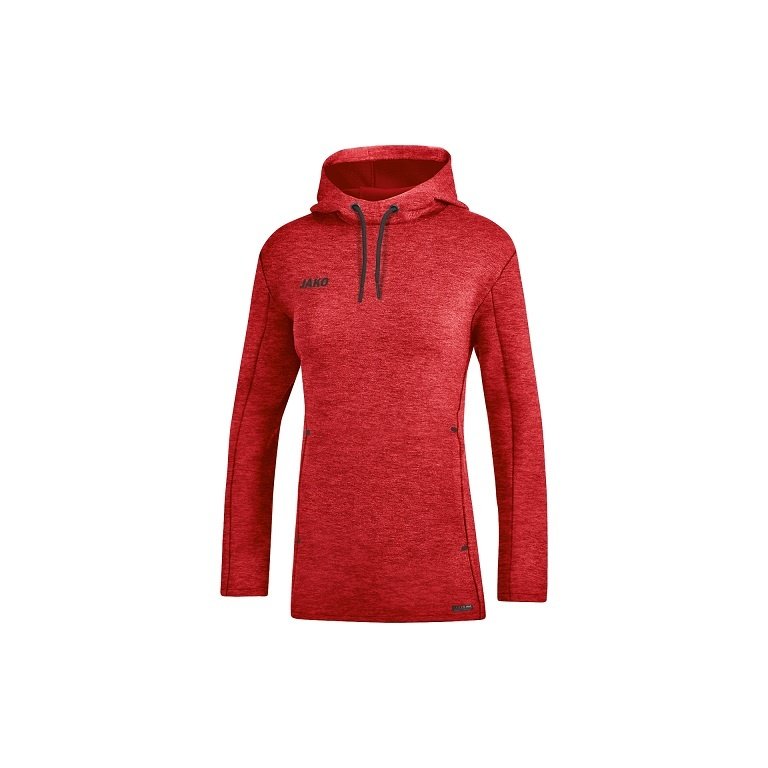 JAKO Hoodie Premium Basics (Double-Tech-Knit) red Women