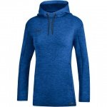 JAKO Hooded Sweatshirt Premium Basics (Double-Tech-Knit) Royal Blue Women
