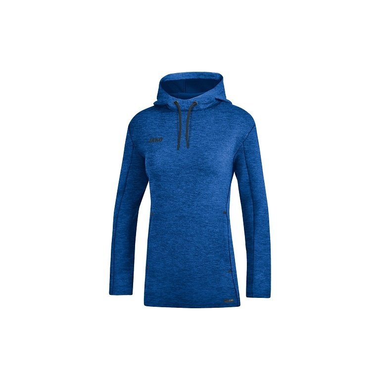 JAKO Hooded Sweatshirt Premium Basics (Double-Tech-Knit) Royal Blue Women