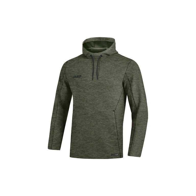 JAKO Hoodie Premium Basics (Double-Tech-Knit) khaki Men