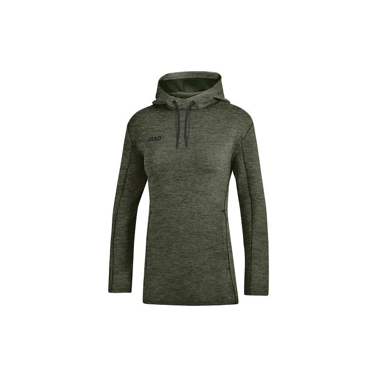 JAKO Hoodie Premium Basics (Double-Tech-Knit) khaki Women