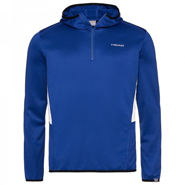 Head Hoodie with Hood Club Technical Half-Zip royal blue Men