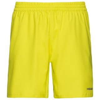 Head Tennis Shorts Club Short Yellow Men's