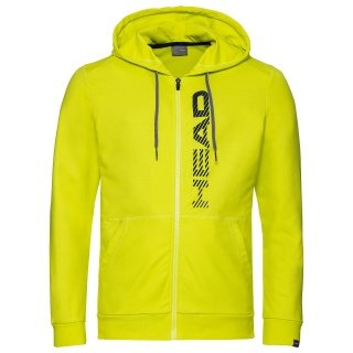 Head Hoodie with Hood Club Fynn Fullzip yellow Men