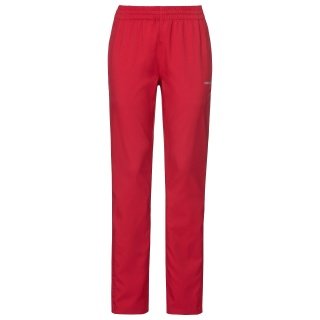 Head Tennis Trousers Pant Club (UV Protection) Long Red Ladies