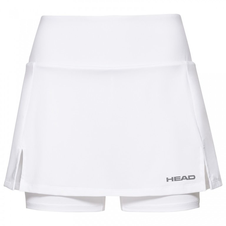 Head Tennis Skort with Inner Shorts Club Basic White Ladies