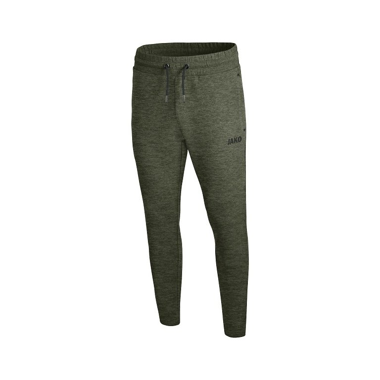 JAKO Jogging Pants Premium Basics -Melange-Optics- khaki Men