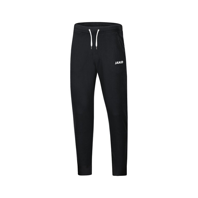 JAKO Leisure/Jogging Trousers (70% Cotton) Base long black Children