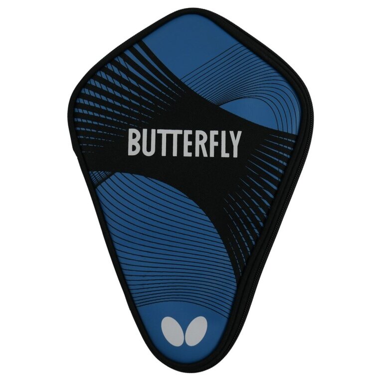 Butterfly Table Tennis Racket Case Curve Case I - Racket case for 1 racket and 4 balls - black/blue