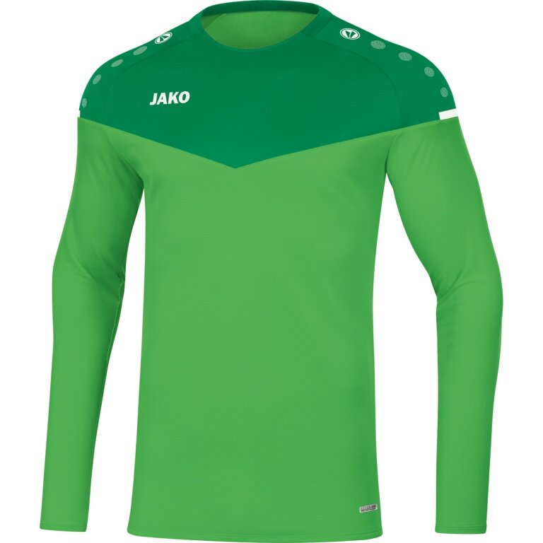 JAKO Sport Long Sleeve Sweat Champ 2.0 (100% Polyester) Green Kids