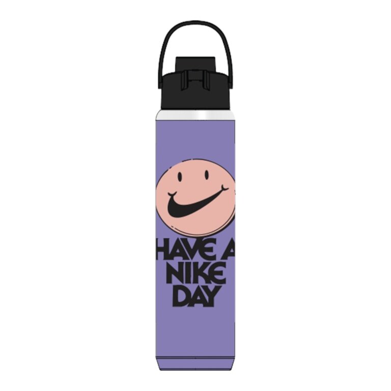 Nike SS Recharge Chug Bottle Stainless Steel Graphic Have a Nike Day Violet 709ml