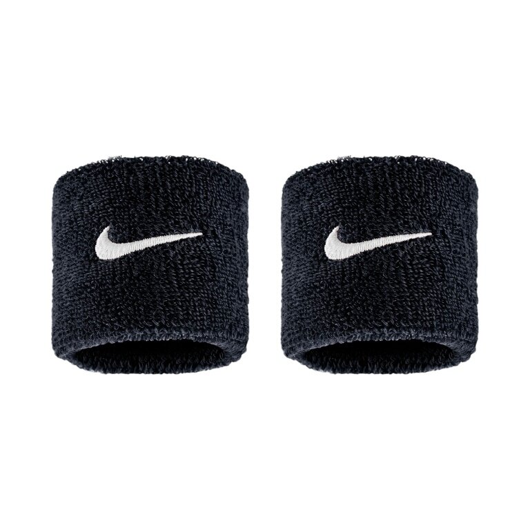 Nike Sweatband Swoosh Classic (Cotton Blend) 2025 black - 2 pieces