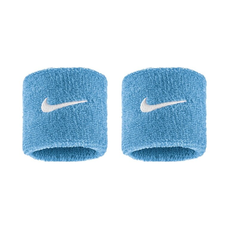 Nike Sweatband Swoosh Classic (Cotton Blend) 2025 University Blue - 2 Pieces