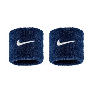 Nike Sweatband Swoosh Classic (Cotton Blend) 2025 navy blue - 2 pieces