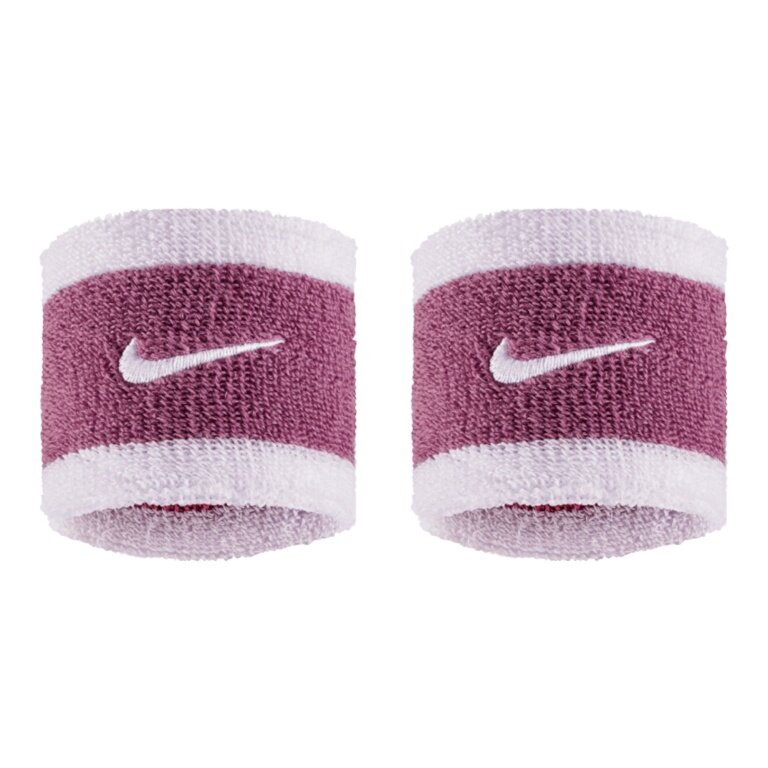 Nike Sweatband Swoosh Classic (Cotton Blend) 2026 Purple/Pink - 2 Pieces