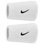 Nike Sweatband Swoosh Classic Doublewide Jumbo (Cotton Blend) 2025 white - 2 pieces