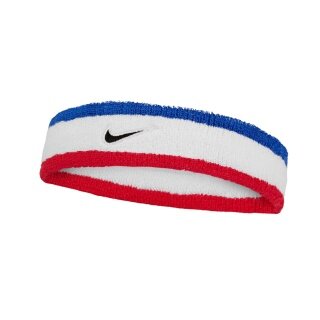 Nike Swoosh Classic Headband (Cotton Blend) 2025 white/blue/red - 1 piece