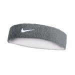 Nike Swoosh Classic Reversible Headband (Cotton Blend) 2025 grey/white - 1 piece
