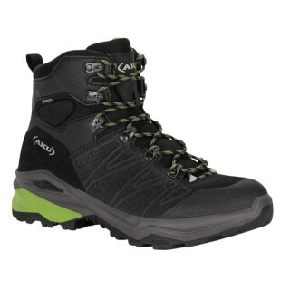 AKU Trekking Hiking Shoes Adapta SD GTX (Suede, waterproof) anthracite grey/green men's