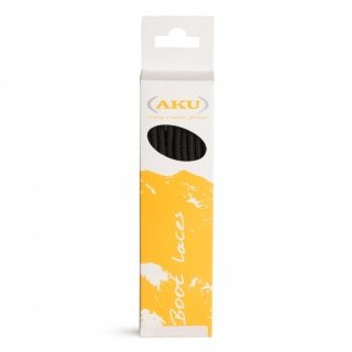 AKU Shoelaces Rocky Round black 180cm