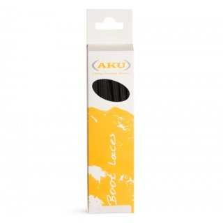 AKU Laces Trek Flat black 140cm