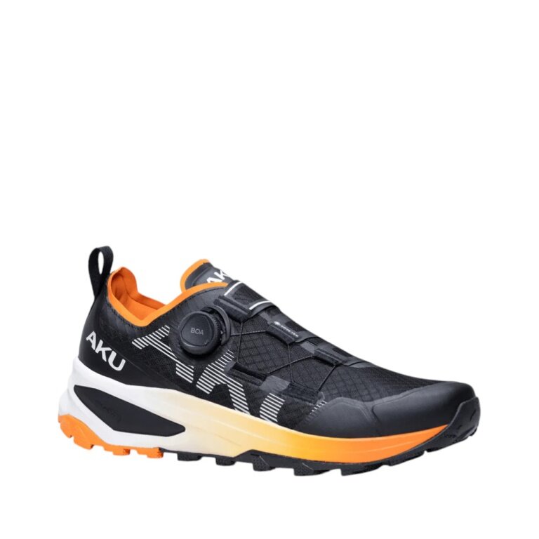 AKU Furiosa BOA GTX Hiking Shoes (Fast-Hiking, waterproof) black/orange men's