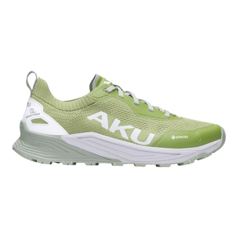 AKU Trekking Hiking Shoes Aira V-Light GTX (waterproof) green men's