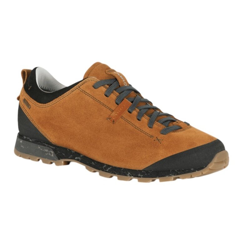 AKU Everyday Travel Shoes Bellamont III Suede Low GTX (waterproof) rust brown/grey Men's