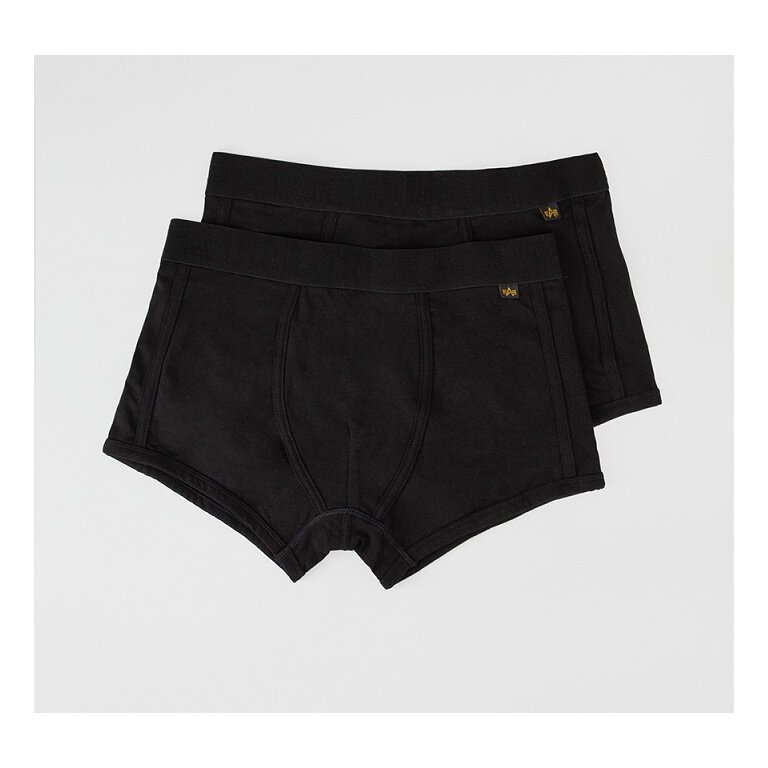 Alpha Industries Boxershorts Al Tape black Men - 2 pack
