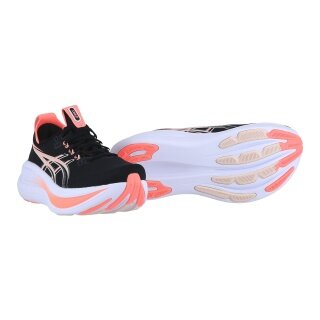 Asics running shoes Gel Nimbus 28 (cushioning) black/pink ladies
