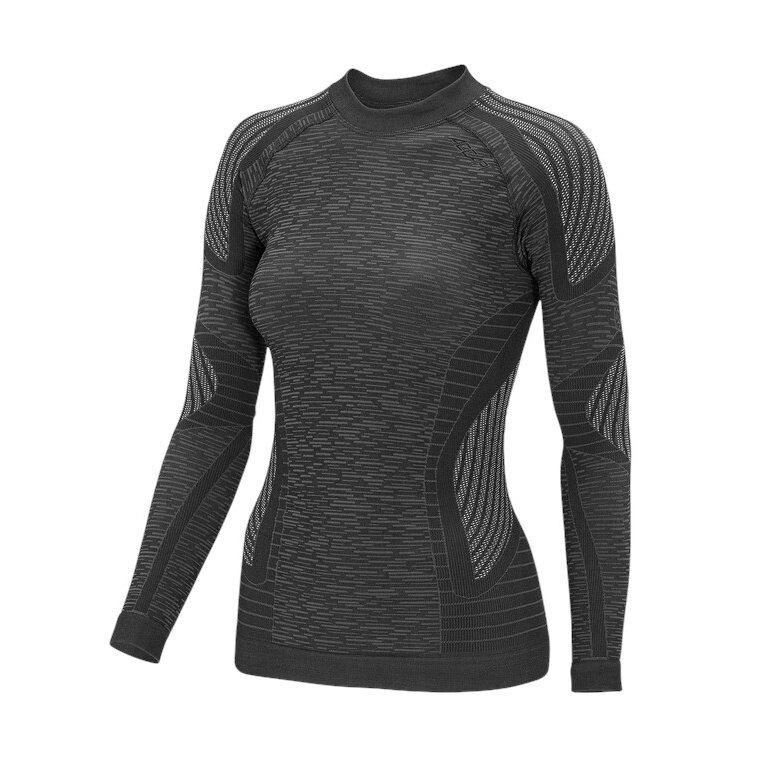 Accapi Long Sleeve Ergocycle Shirt Underwear anthracite grey/black Ladies