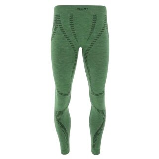Accapi Base Layer Ergowool Long Pants (Merino Wool, Warm) Underwear Green Men