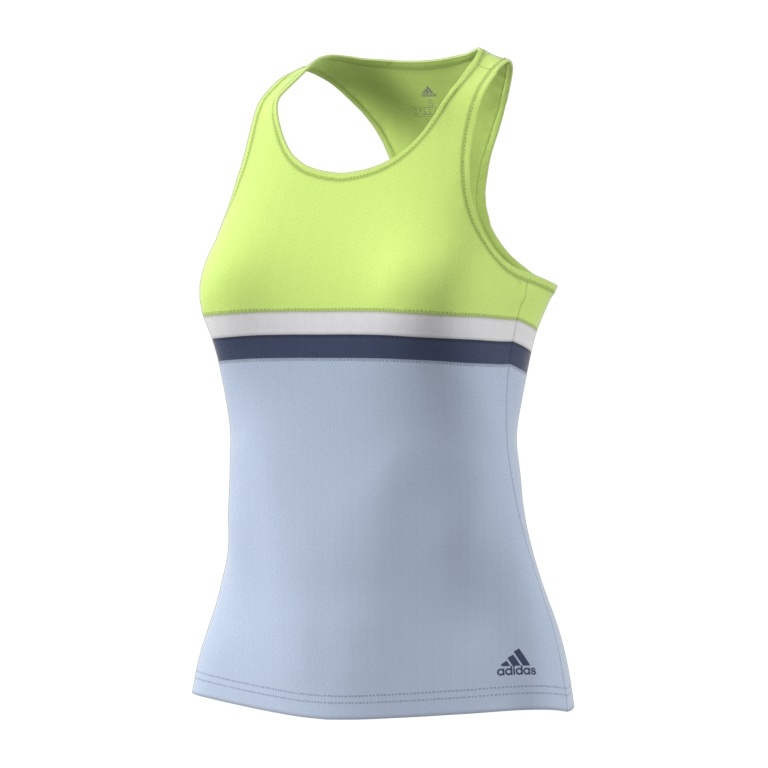 adidas Tennis Tank Club yellow/blue Women