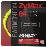 Ashaway Badminton String Zymax 64 TX Yellow 10m Set
