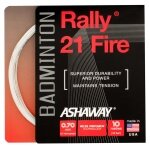 Ashaway Badminton String Rally 21 Fire White 10m Set