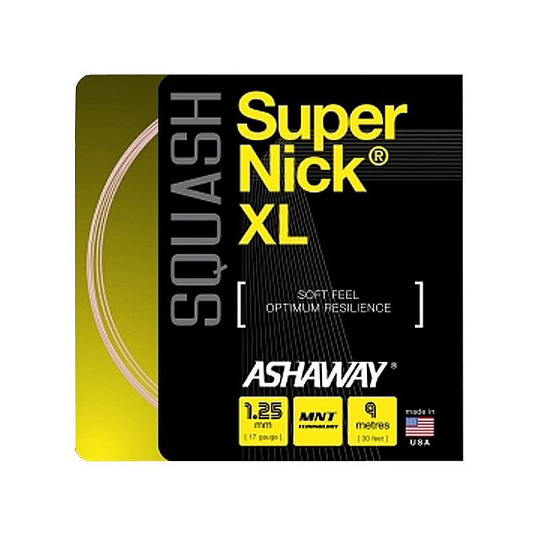 Ashaway Squash String Super Nick XL 9m Set