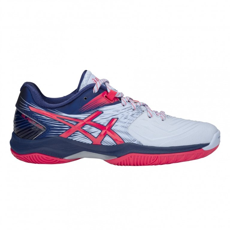 Asics Handball Shoes Blast FF light blue/pink Women