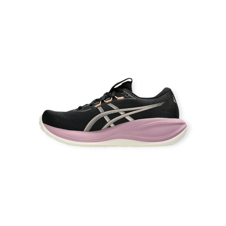 Asics running shoes Gel Cumulus 28 (cushioning) black/pink ladies