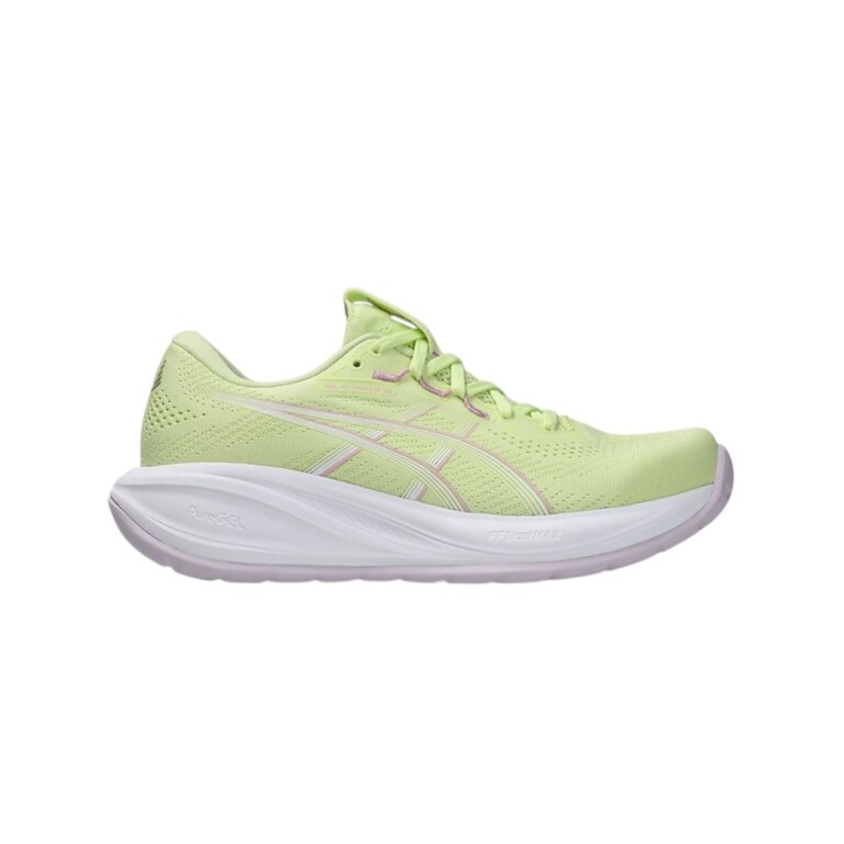 Asics running shoes Gel Cumulus 28 (cushioning) lime yellow ladies