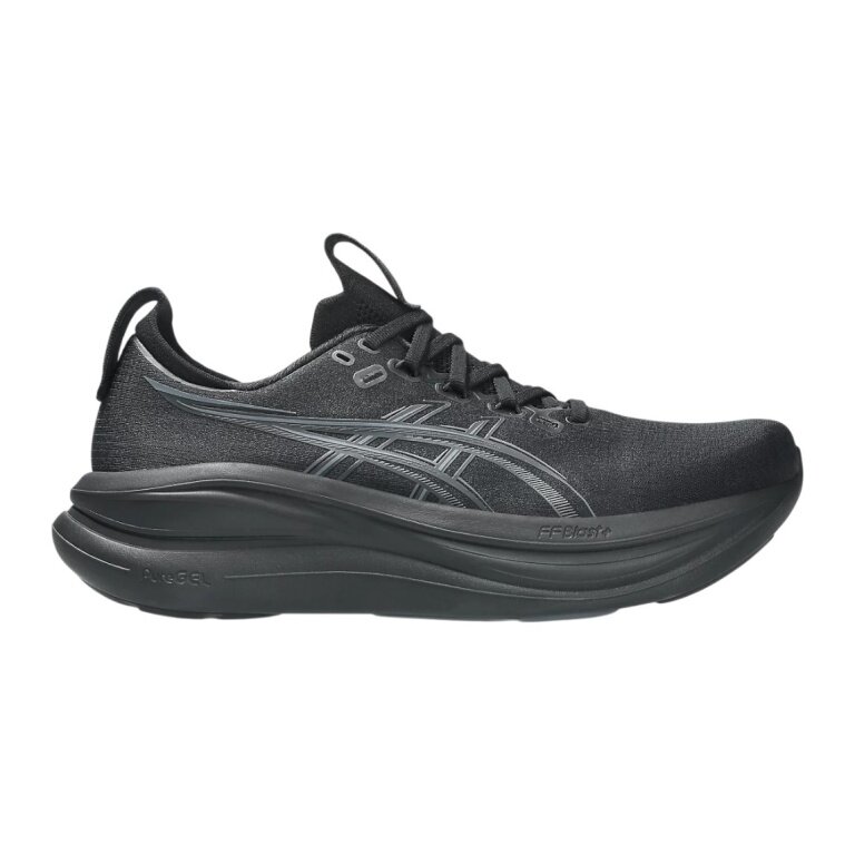 Asics running shoes Gel Nimbus 28 (cushioning) black/graphite men's
