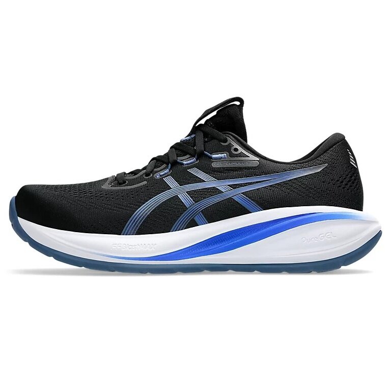 Asics running shoes Gel Cumulus 28 (cushioning) black/blue men's